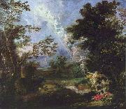 Landscape with the Dream of Jacob Michael Willmann